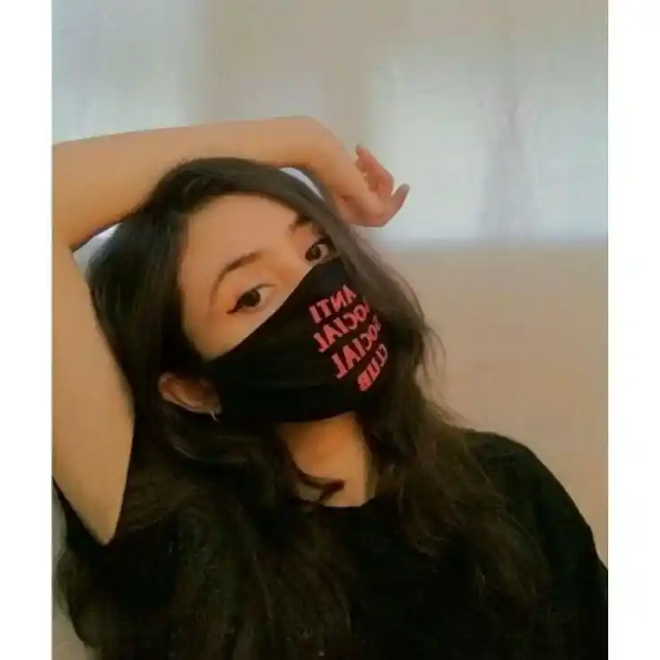 aesthetic-mask-girl-dp-images